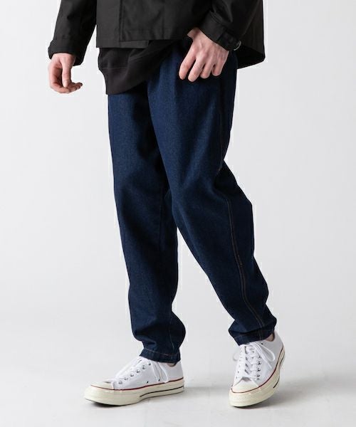 rehacer(レアセル)】Big Pocket Wide Tapered Denim デニムパンツ