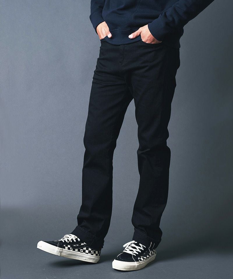 60%OFF【Magine(マージン)】WASHED STRETCH SELVEDGE STRAIGHT DENIM
