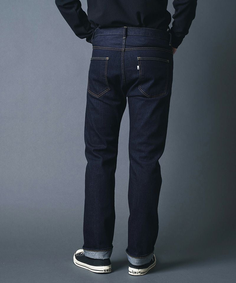 60%OFF【Magine(マージン)】WASHED STRETCH SELVEDGE STRAIGHT DENIM