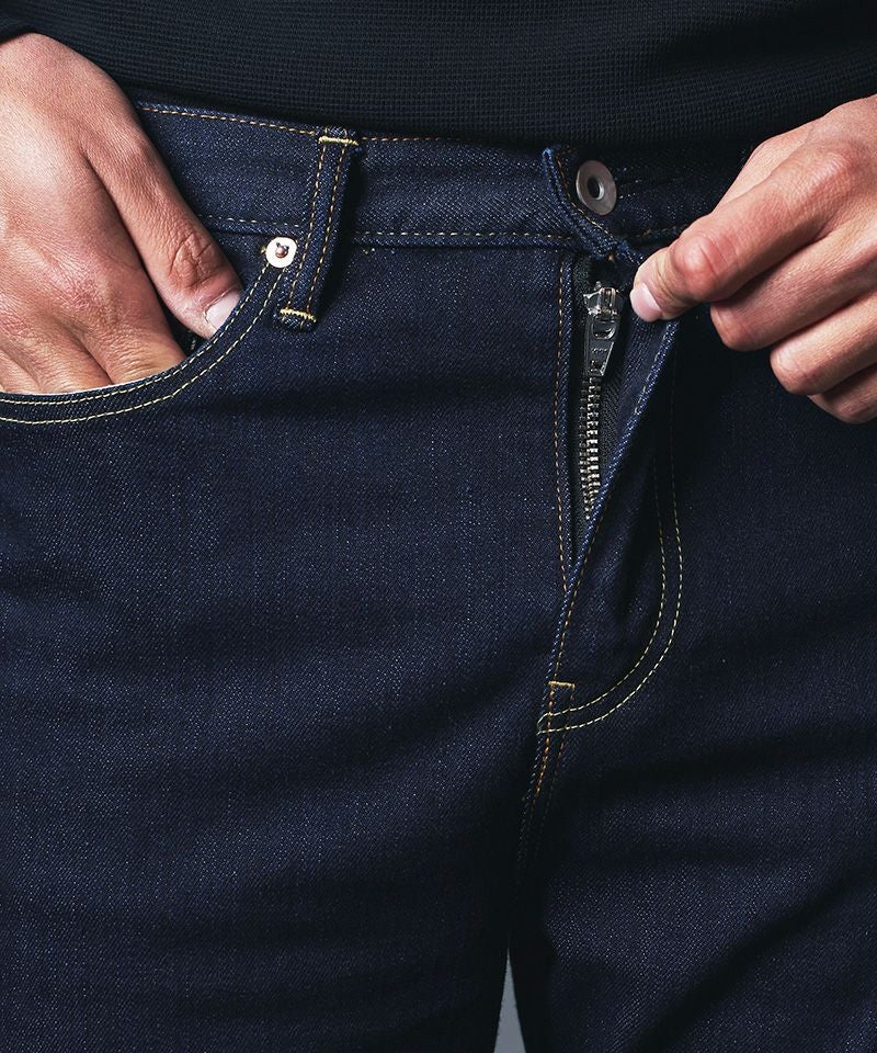 60%OFF【Magine(マージン)】WASHED STRETCH SELVEDGE STRAIGHT DENIM