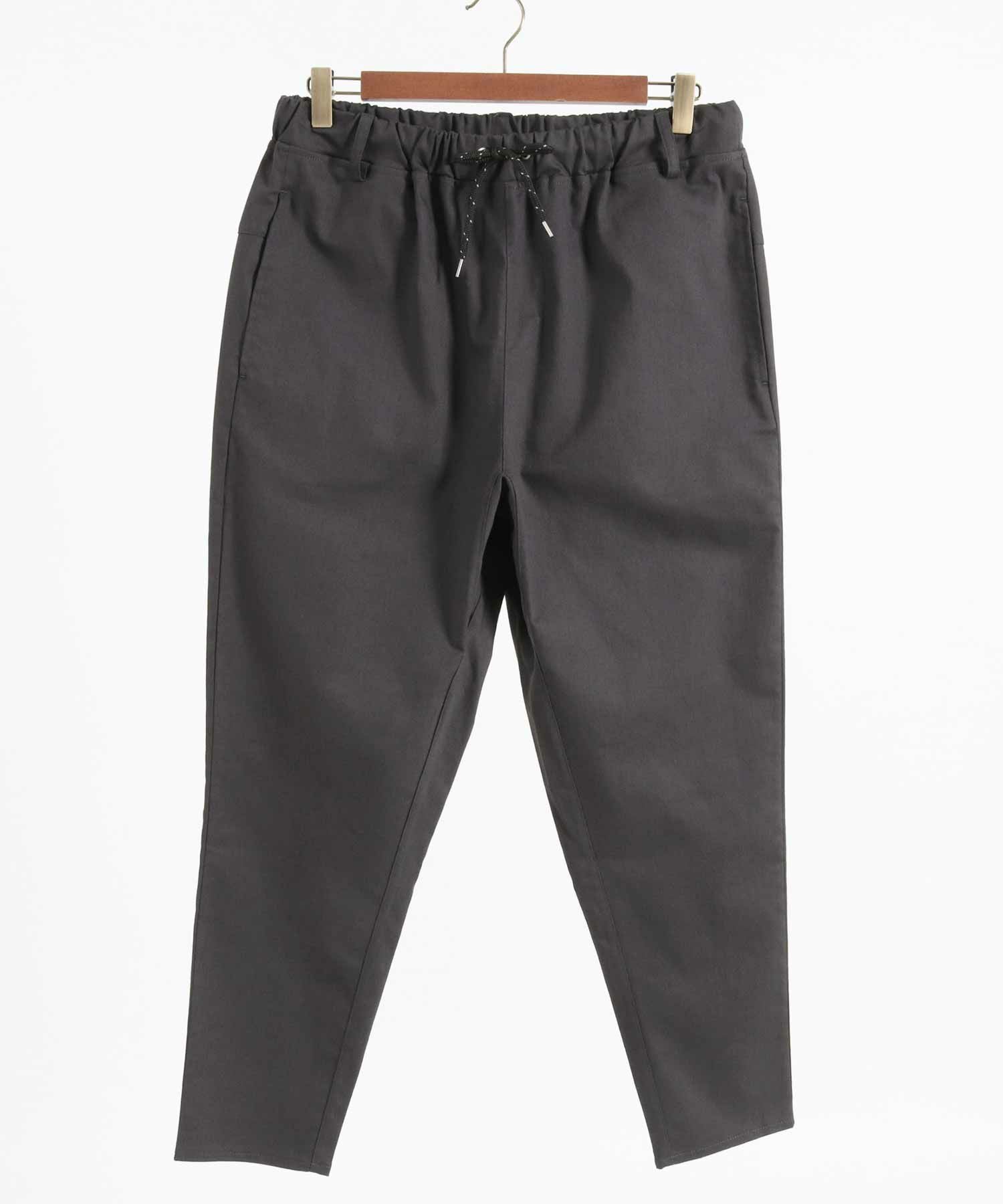 CAMBIO Stretch Tapered Pants サルエルパンツ L 一部サイズカラー予約販売5月上旬～中旬入荷】【CAMBIO(カンビオ