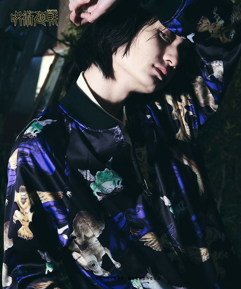 glamb(グラム)】Fushiguro reversible ska JKT フシグロリバーシブル