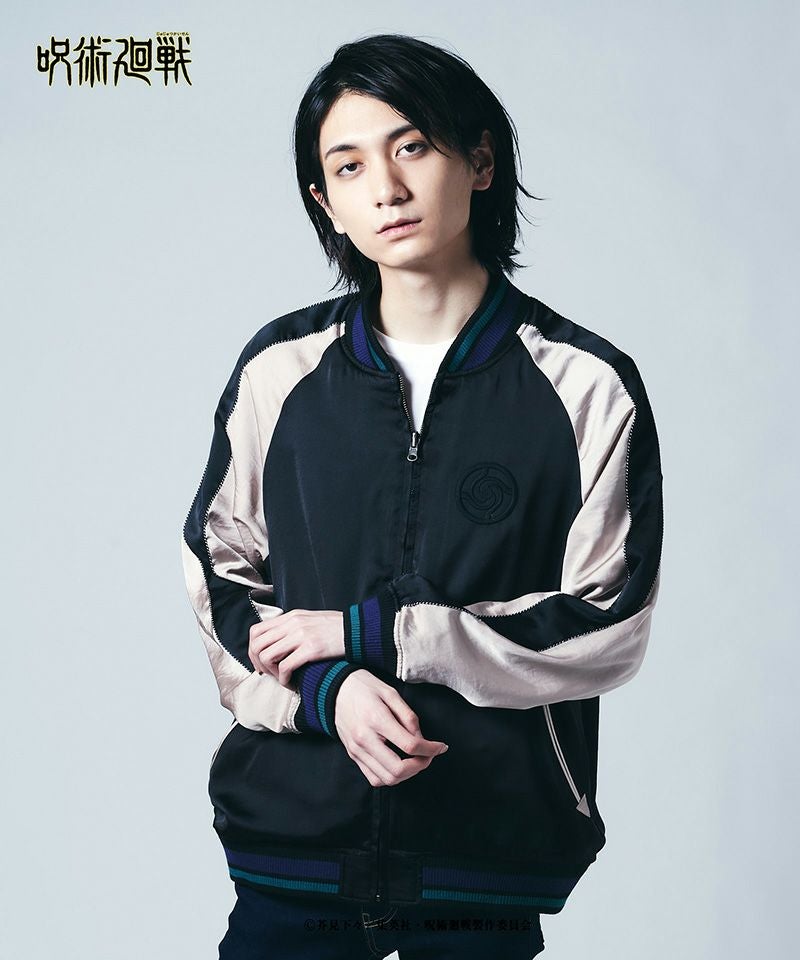 glamb GB0221/JK05 フシグロリバーシブルスカジャケット　M glamb(グラム)】Fushiguro reversible ska JKT フシグロリバーシブル