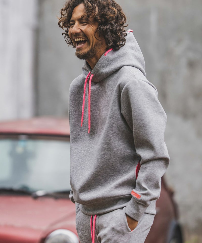 felkod(フィルコッド)】Neon Cord Cardboard Knit Parka パーカー 