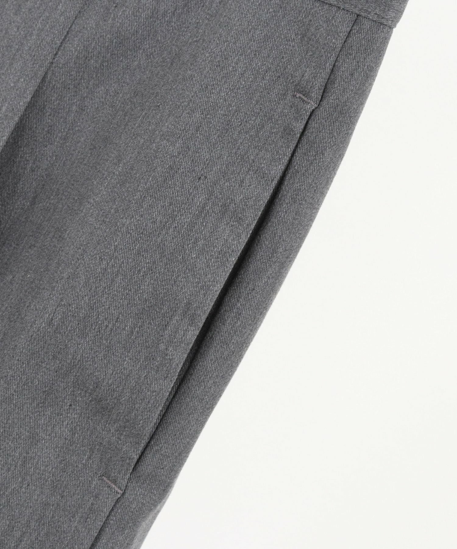 30%OFF【CAMBIO(カンビオ)】裾シングルテーパードパンツ（チノver