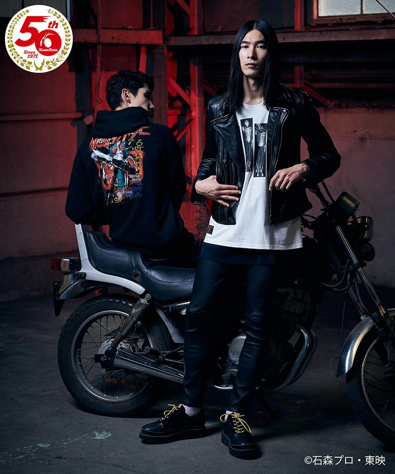 glamb(グラム)】MASKED RIDER 1 hoodie 仮面ライダー1号フーディー