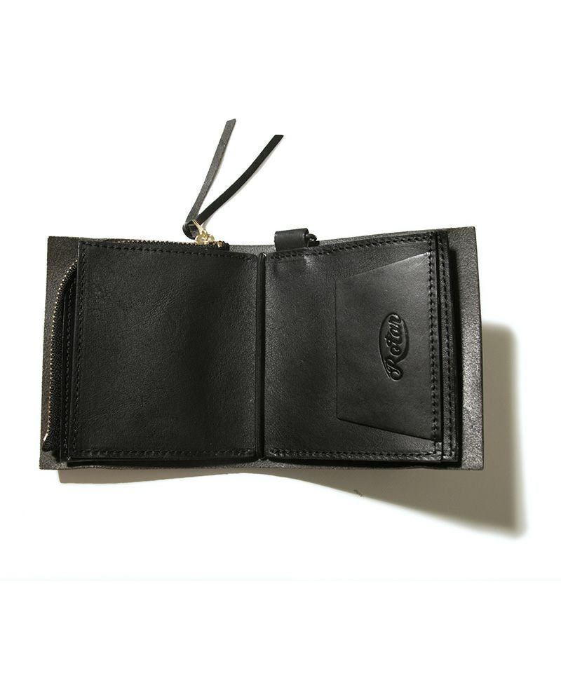 Rotar ブラック 二つ折り財布 ROTAR（ローター） 【】Work plate Middle Wallet 財布(rt1689022