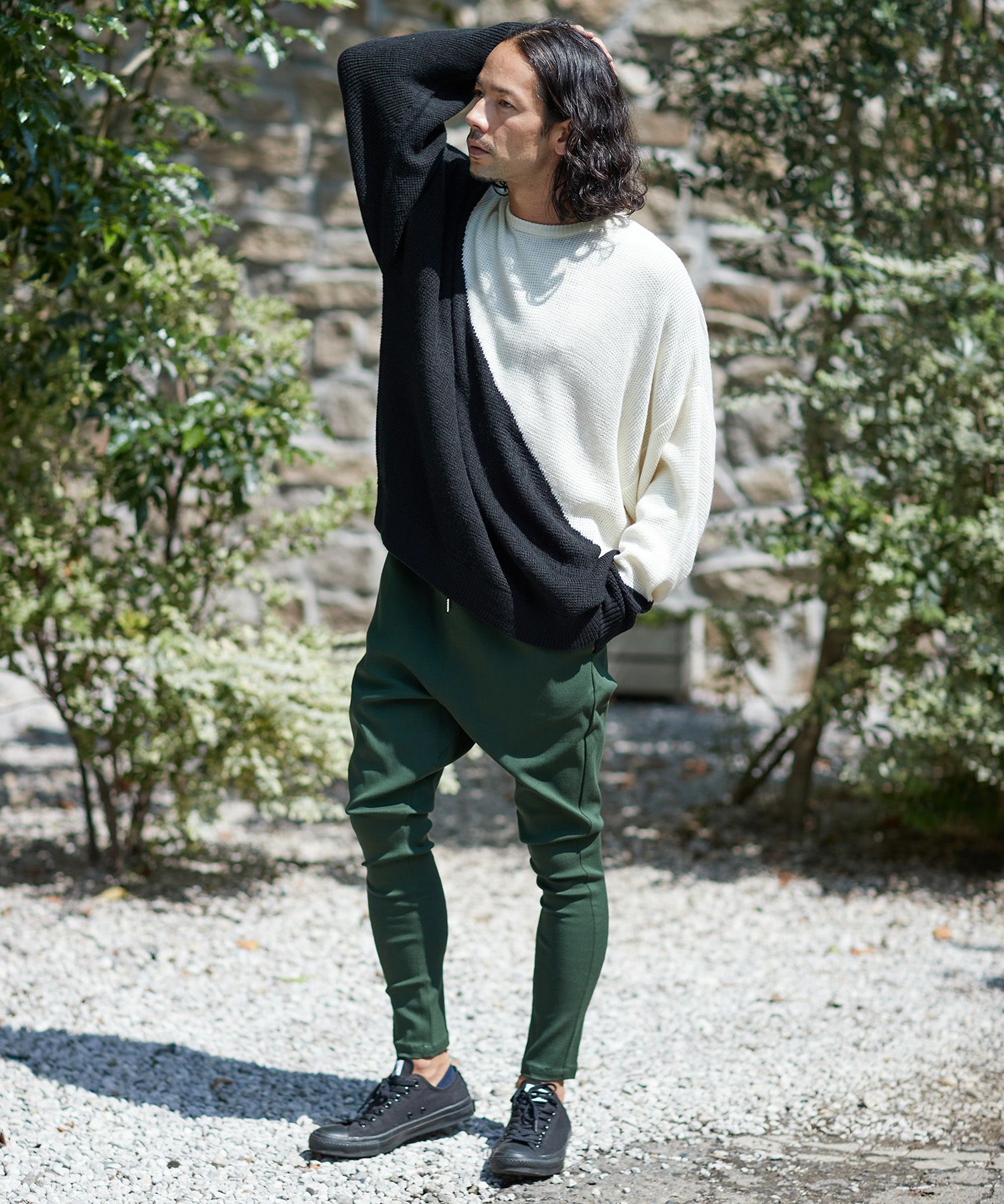 パンツ　まとめて CAMBIO(カンビオ)】Super Stretch Twill Surrouel Tapered Silhouette