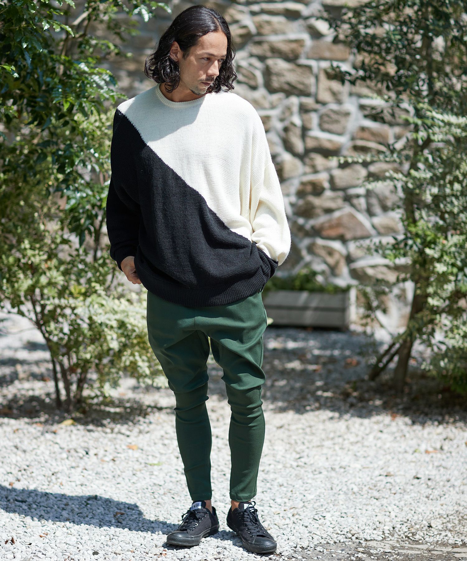 CAMBIO(カンビオ)】Super Stretch Twill Surrouel Tapered Silhouette