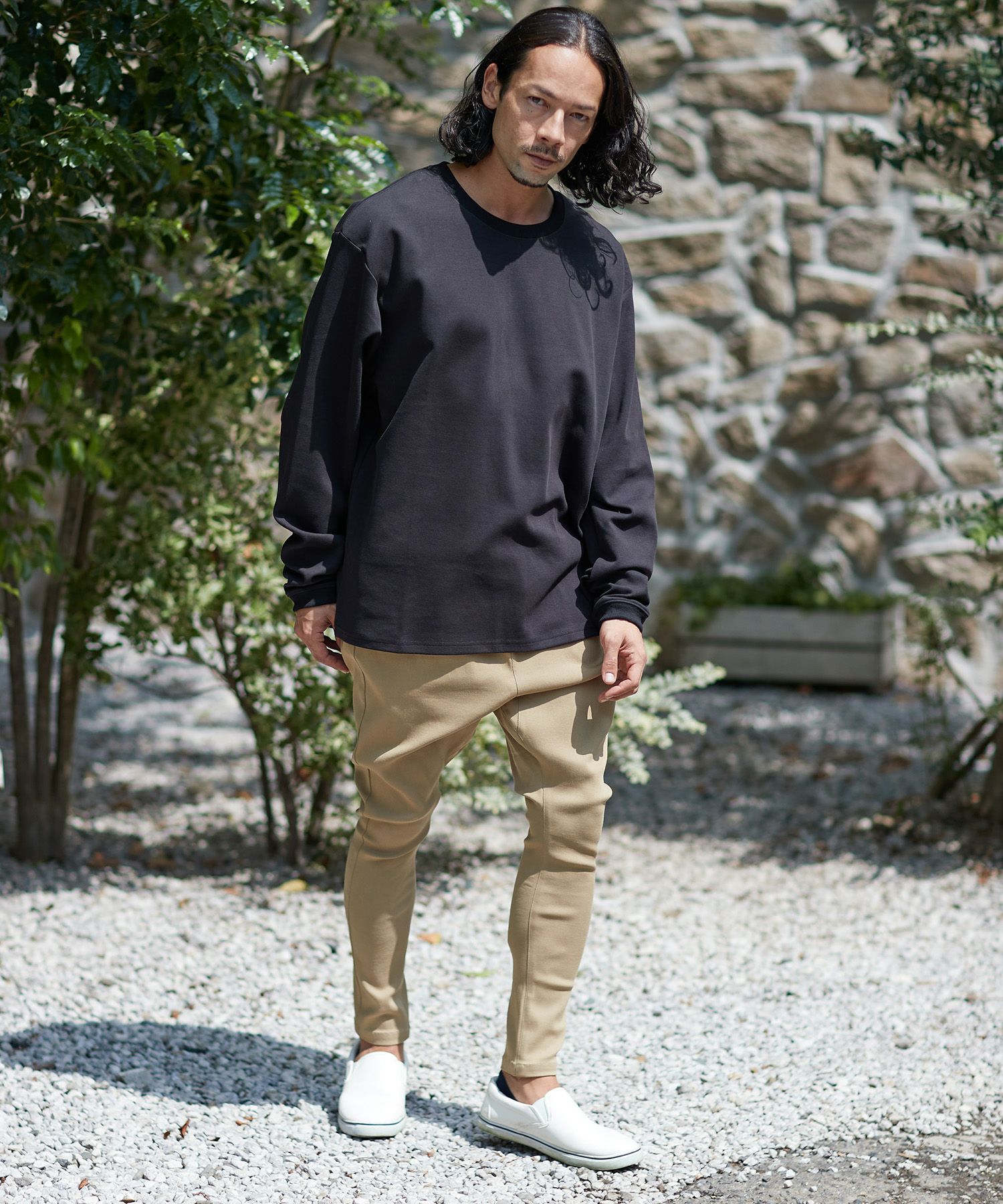 パンツ　まとめて CAMBIO(カンビオ)】Super Stretch Twill Surrouel Tapered Silhouette