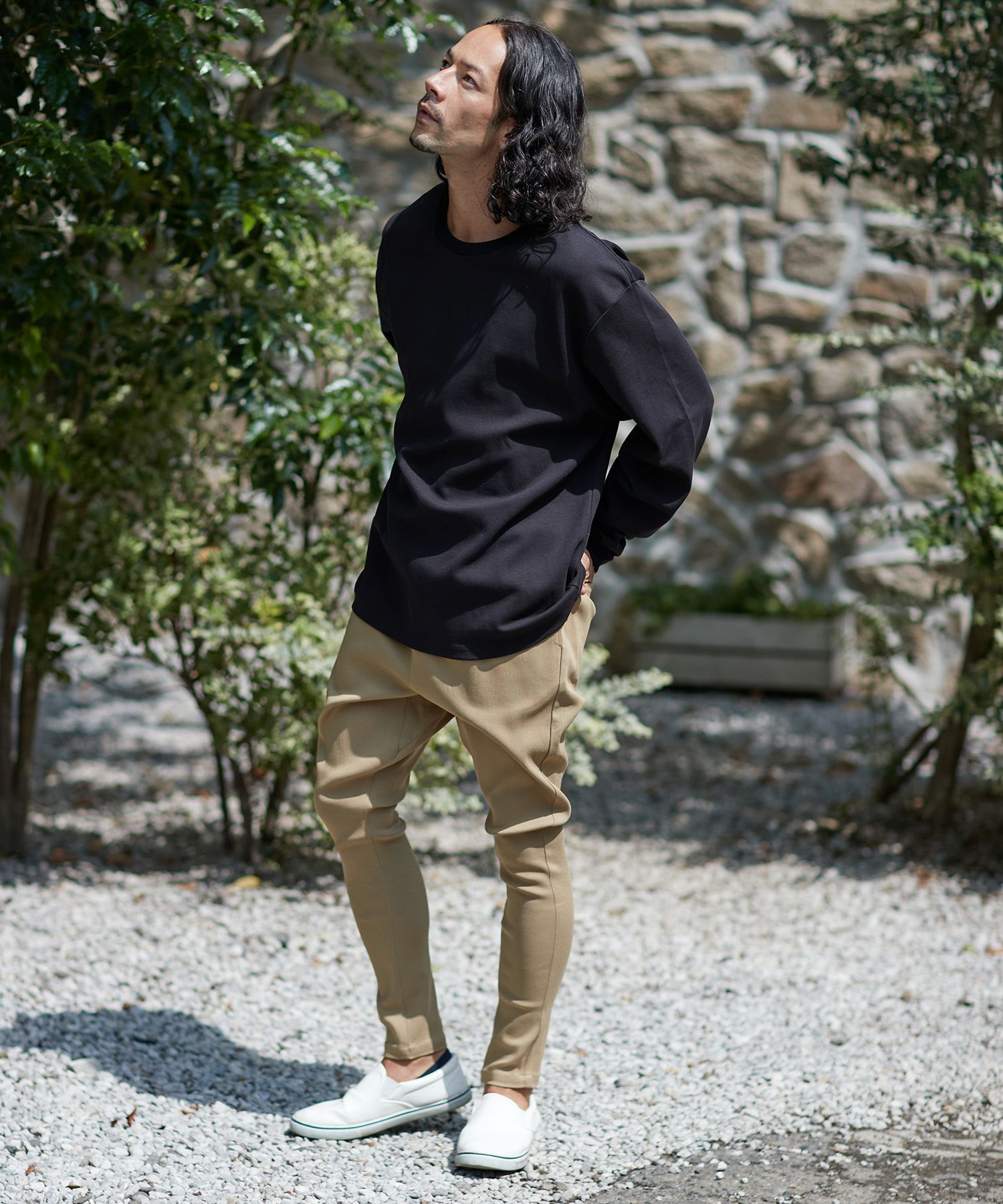 CAMBIO(カンビオ)】Super Stretch Twill Surrouel Tapered Silhouette