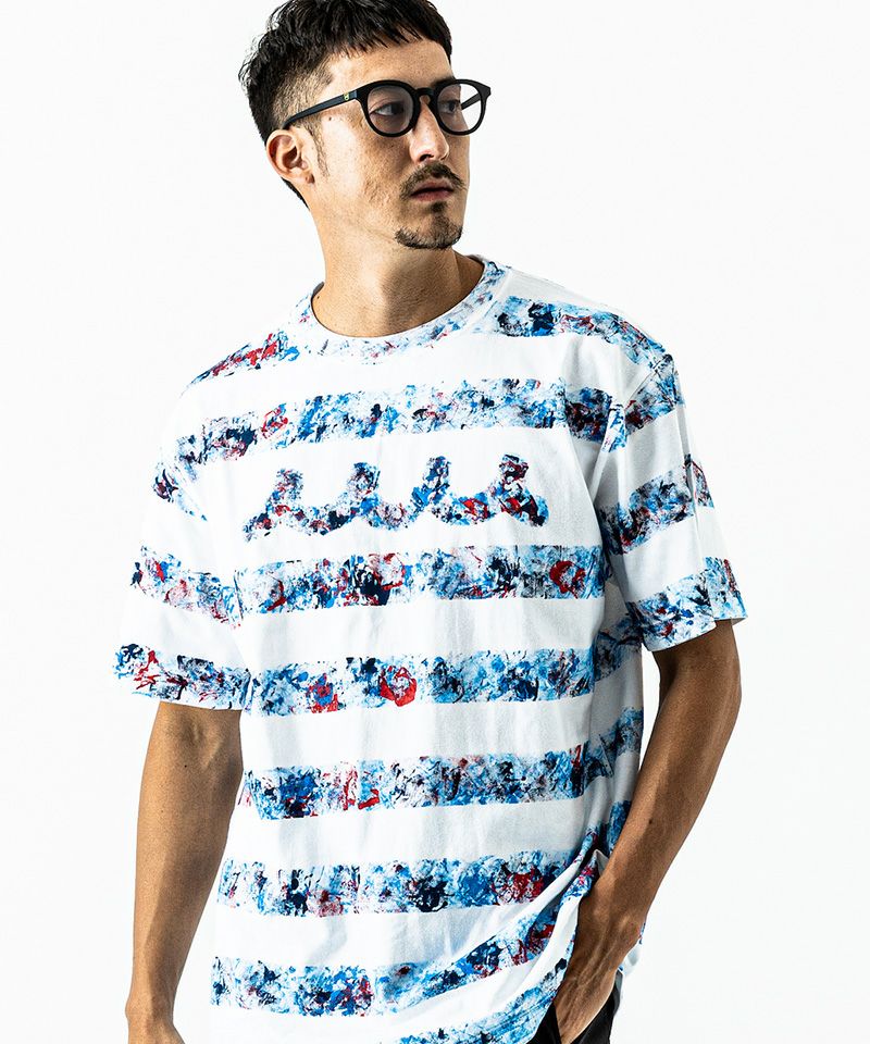 ACANTHUS(アカンサス)】muta Paint Border Tee Tシャツ(MA2213