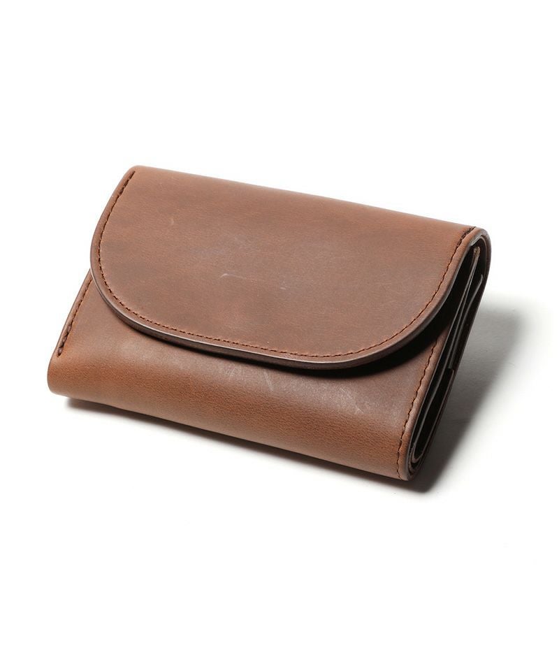 MR.OLIVE E.O.I】HORWEEN CHROMEXCEL LEATHER -COMPACT WALLET 財布