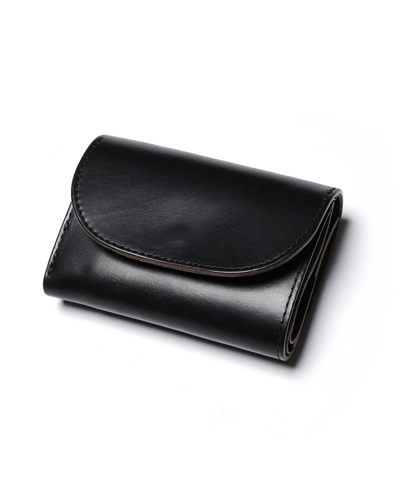 小物 MR. OLIVE HORWEEN CHROMEXCEL LEATHER MR.OLIVE E.O.I】HORWEEN CHROMEXCEL LEATHER -COMPACT WALLET 財布