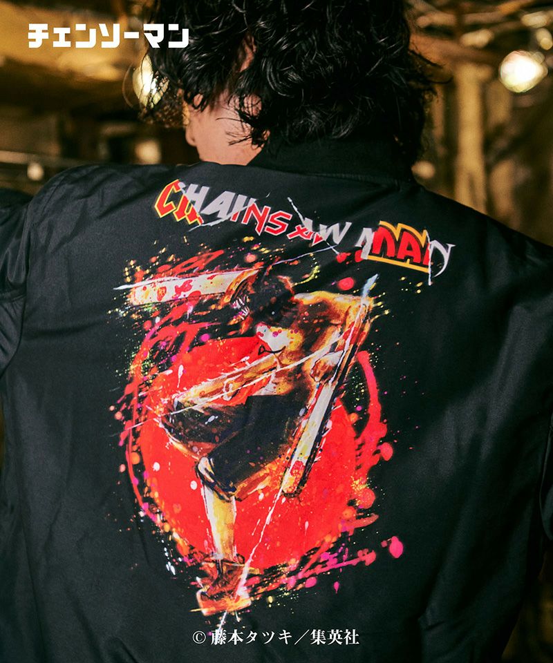 チェンソーマン glamb チェンソーデビル MA-1ジャケット 一番くじ レゼ glamb(グラム)】Chainsaw Devil MA-1 チェンソーデビルMA-1 ジャケット