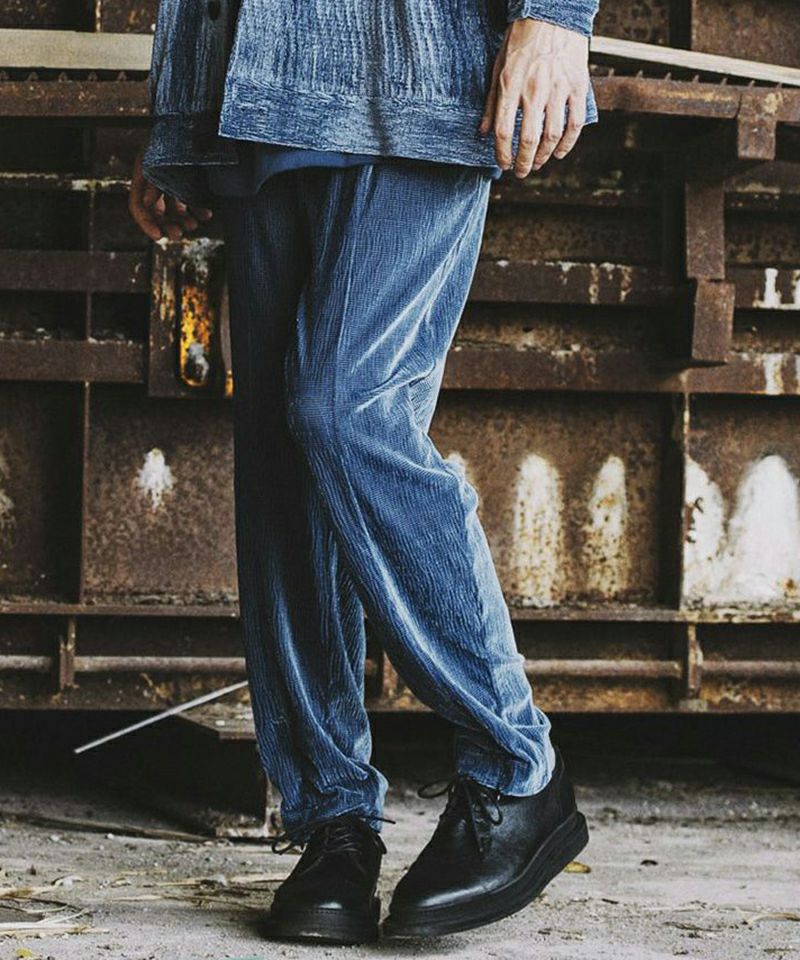 70%OFF【NO ID.(ノーアイディー)】ﾍﾞﾛｱﾜｯｼｬｰﾌﾛﾝﾄｽﾘｯﾄﾄﾗｳｻﾞｰｽﾞ パンツ