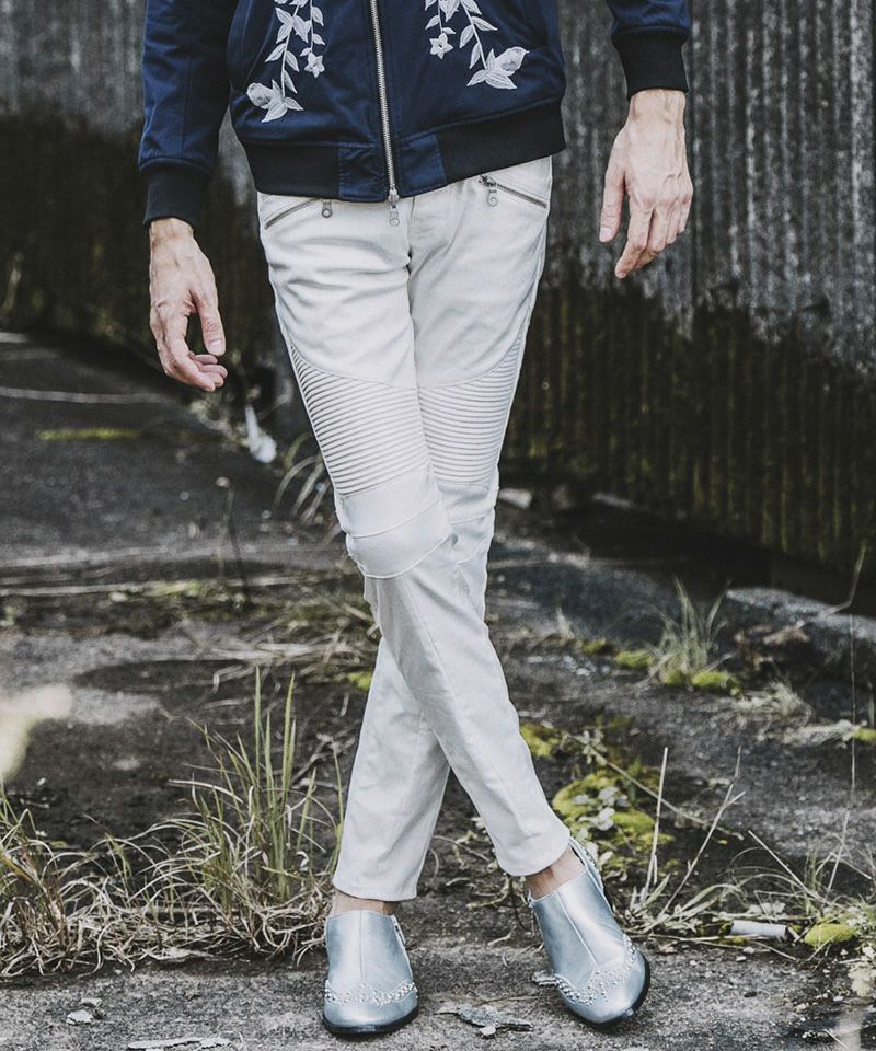 70%OFF【NO ID.(ノーアイディー)】ｺｰﾃｨﾝｸﾞｽﾄﾚｯﾁﾗｲﾀﾞｰｽｽｷﾆｰPT パンツ