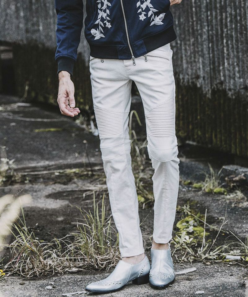 70%OFF【NO ID.(ノーアイディー)】ｺｰﾃｨﾝｸﾞｽﾄﾚｯﾁﾗｲﾀﾞｰｽｽｷﾆｰPT パンツ