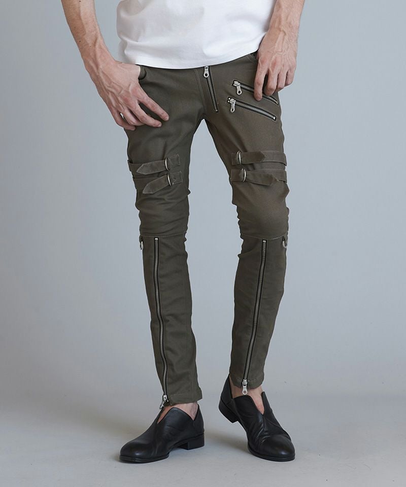 50%OFF【NO ID.(ノーアイディー)】ﾎﾞﾝﾃｰｼﾞZIPｽｷﾆｰPT パンツ(450006 
