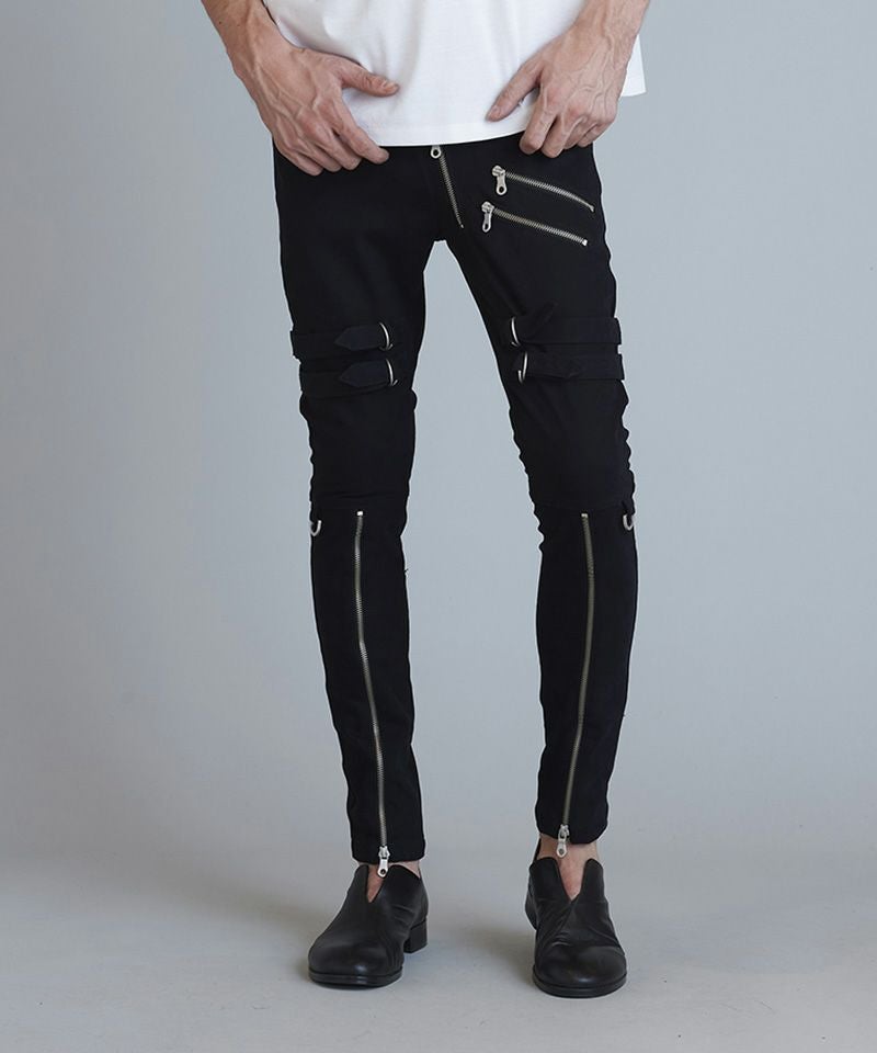 50%OFF【NO ID.(ノーアイディー)】ﾎﾞﾝﾃｰｼﾞZIPｽｷﾆｰPT パンツ(450006