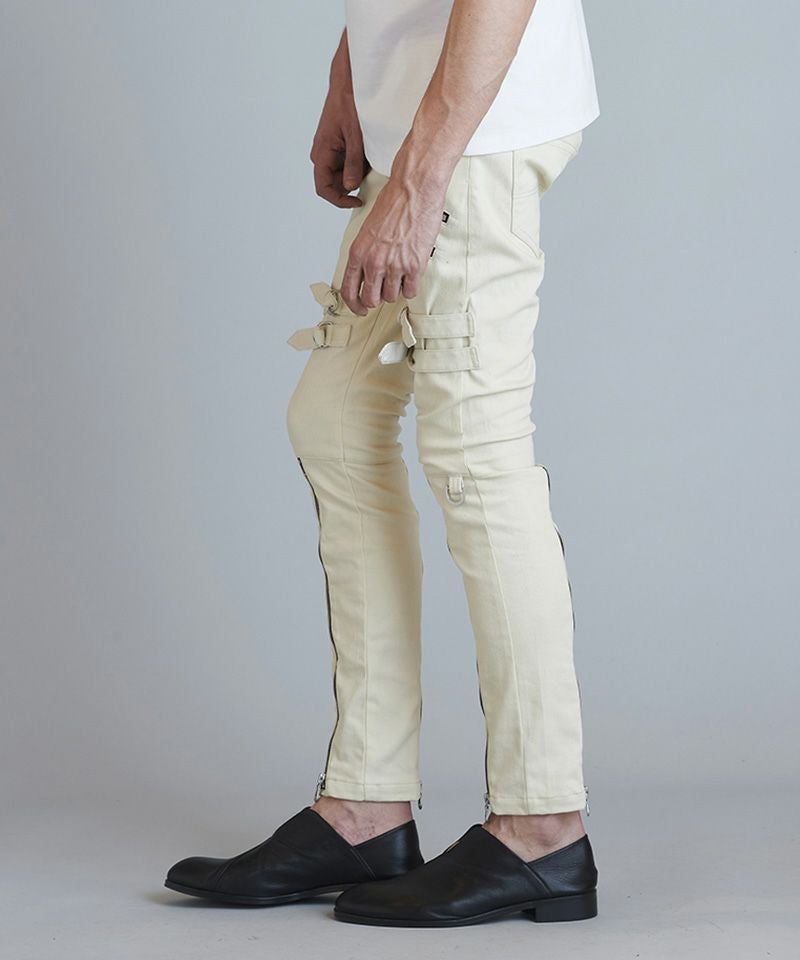 50%OFF【NO ID.(ノーアイディー)】ﾎﾞﾝﾃｰｼﾞZIPｽｷﾆｰPT パンツ(450006 