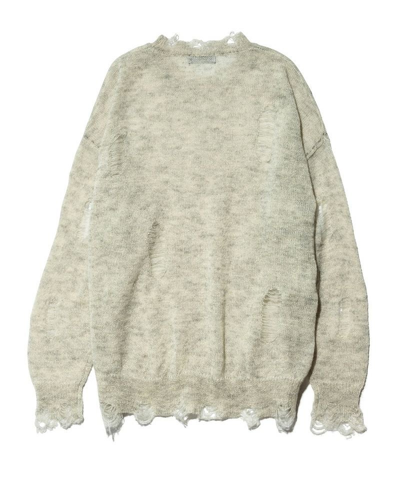 70%OFF【glamb(グラム)】Heavy Damaged Knit ヘヴィダメージニット 