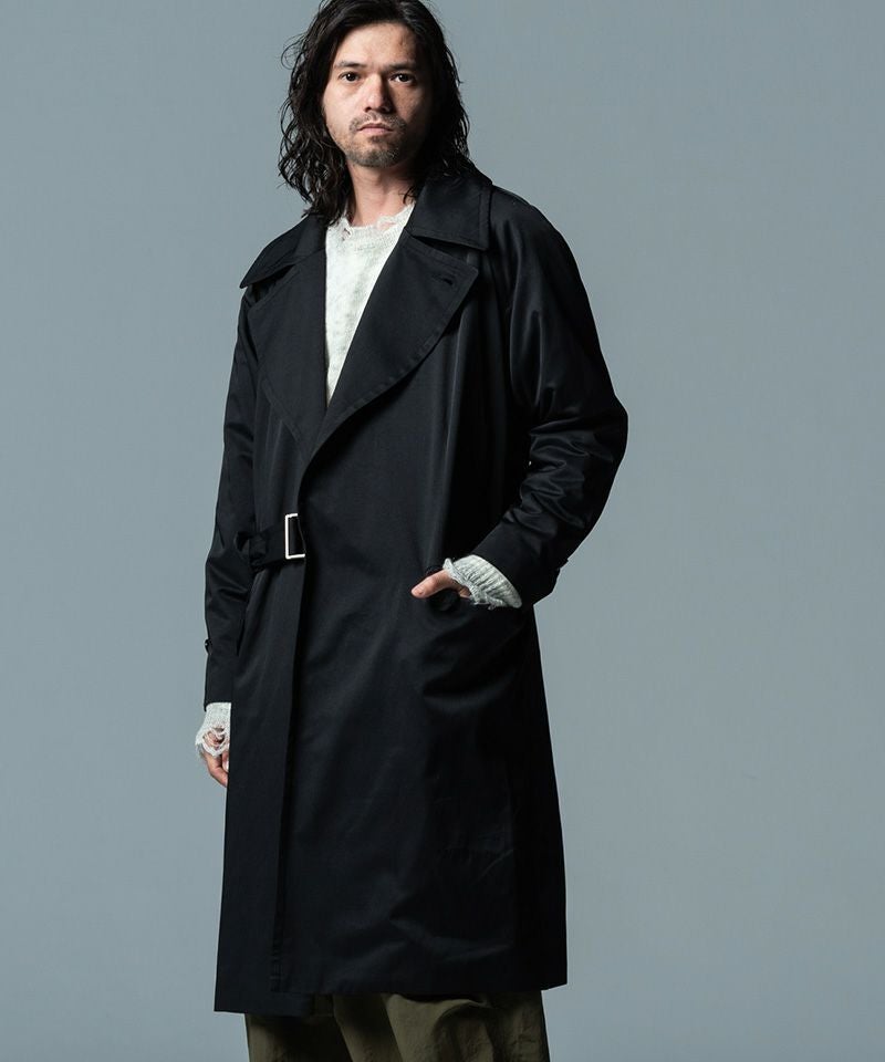 60%OFF【glamb(グラム)】 Belted Trench Coat ベルトトレンチコート