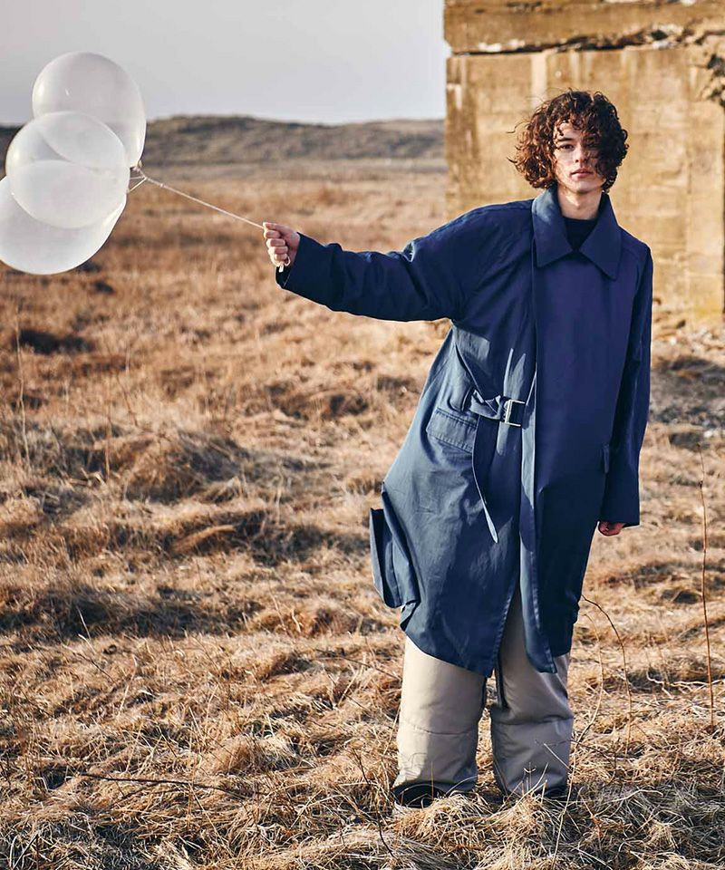 60%OFF【glamb(グラム)】 Belted Trench Coat ベルトトレンチコート