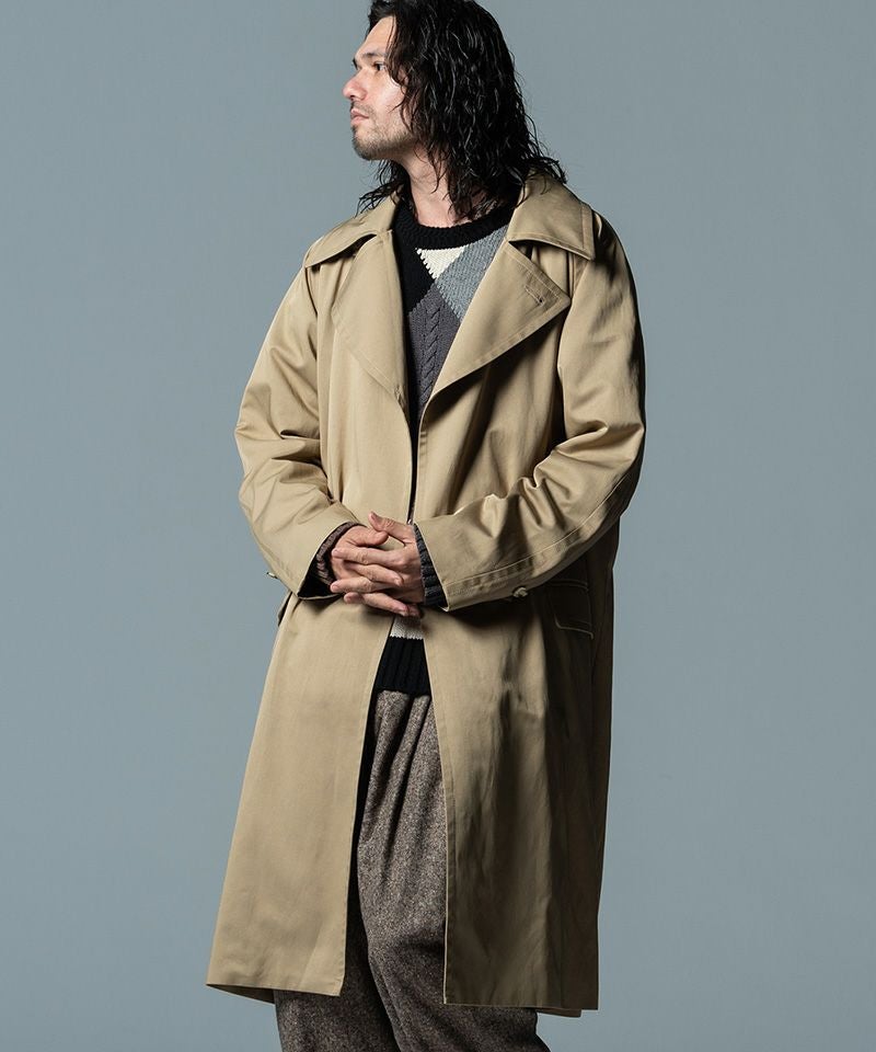 60%OFF【glamb(グラム)】 Belted Trench Coat ベルトトレンチコート