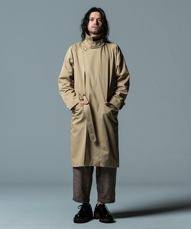 60%OFF【glamb(グラム)】 Belted Trench Coat ベルトトレンチコート