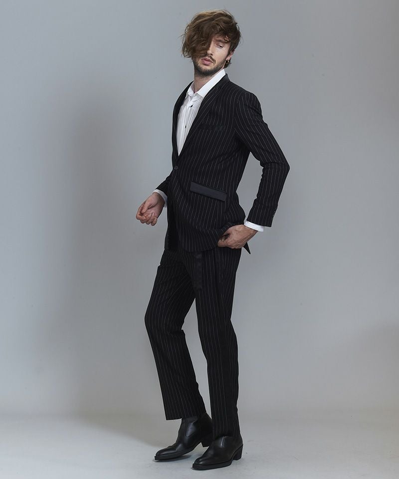 70%OFF【NO ID.(ノーアイディー)】切替ﾋﾟｰｸﾄﾞﾗﾍﾟﾙ1B-JKT ジャケット 