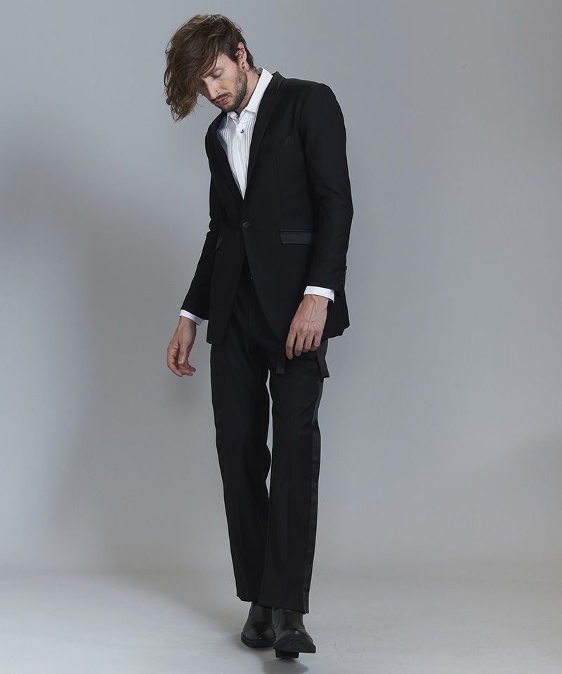 70%OFF【NO ID.(ノーアイディー)】切替ﾋﾟｰｸﾄﾞﾗﾍﾟﾙ1B-JKT ジャケット