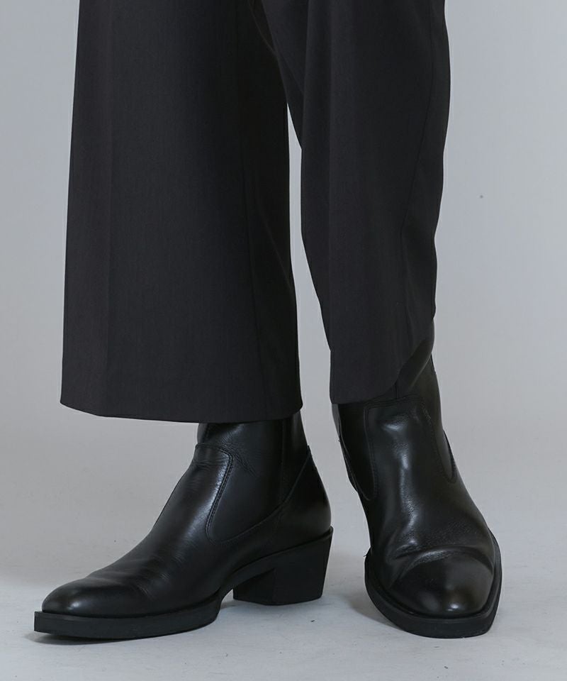 NO ID.(ノーアイディー)】ﾊﾞｯｸZIPﾋｰﾙﾌﾞｰﾂ(851208-234F) | CAMBIO カンビオ