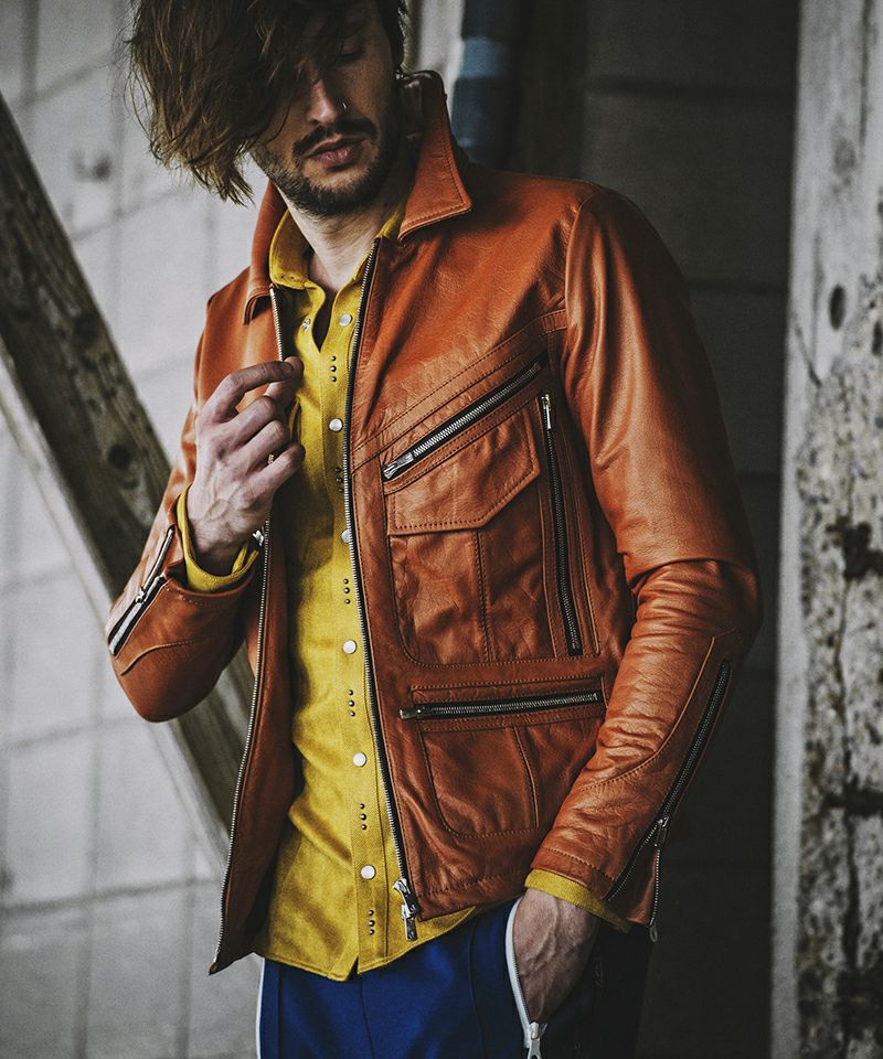 70%OFF【NO ID.(ノーアイディー)】ｷｯﾄﾞﾊﾞｯﾌｧﾛｰﾚｻﾞｰ70s-BLZ レザー