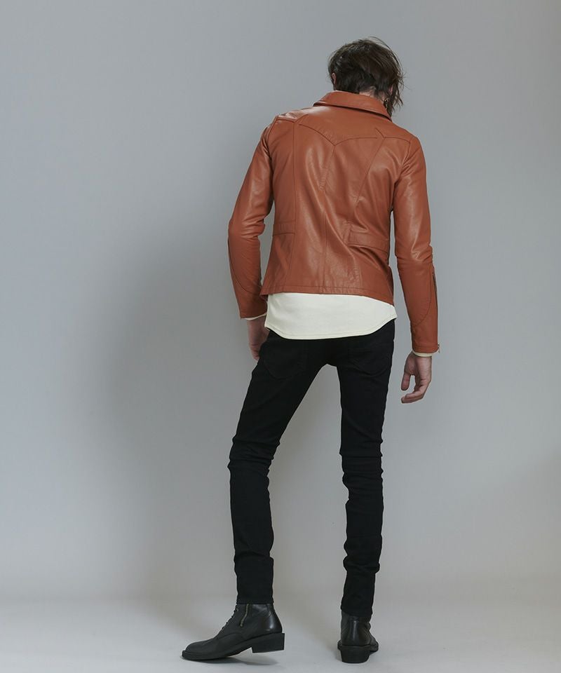 70%OFF【NO ID.(ノーアイディー)】ｷｯﾄﾞﾊﾞｯﾌｧﾛｰﾚｻﾞｰ70s-BLZ レザー