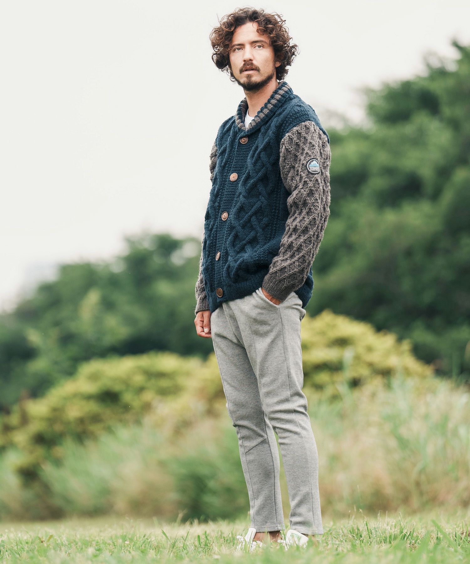 30%OFF【CAMBIO(カンビオ)】【HIMALAYAN CLIMBERS HAND-KNIT別注