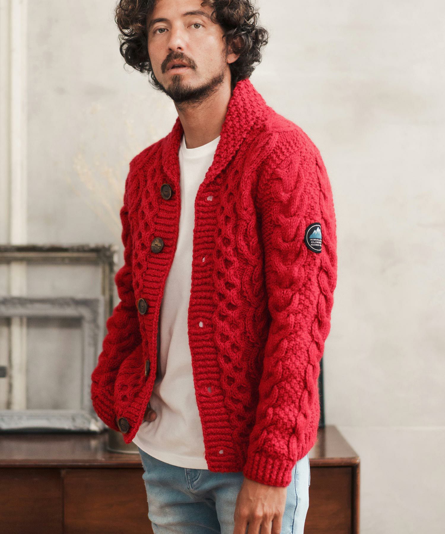 50%OFF【CAMBIO(カンビオ)】 【HIMALAYAN CLIMBERS HAND-KNIT別注