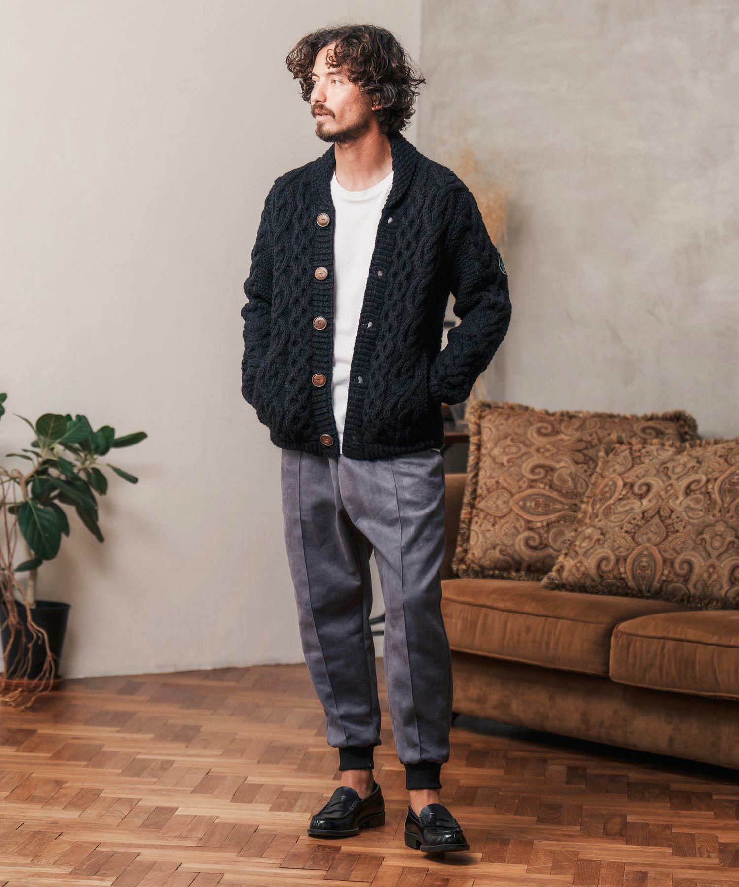 50%OFF【CAMBIO(カンビオ)】 【HIMALAYAN CLIMBERS HAND-KNIT別注