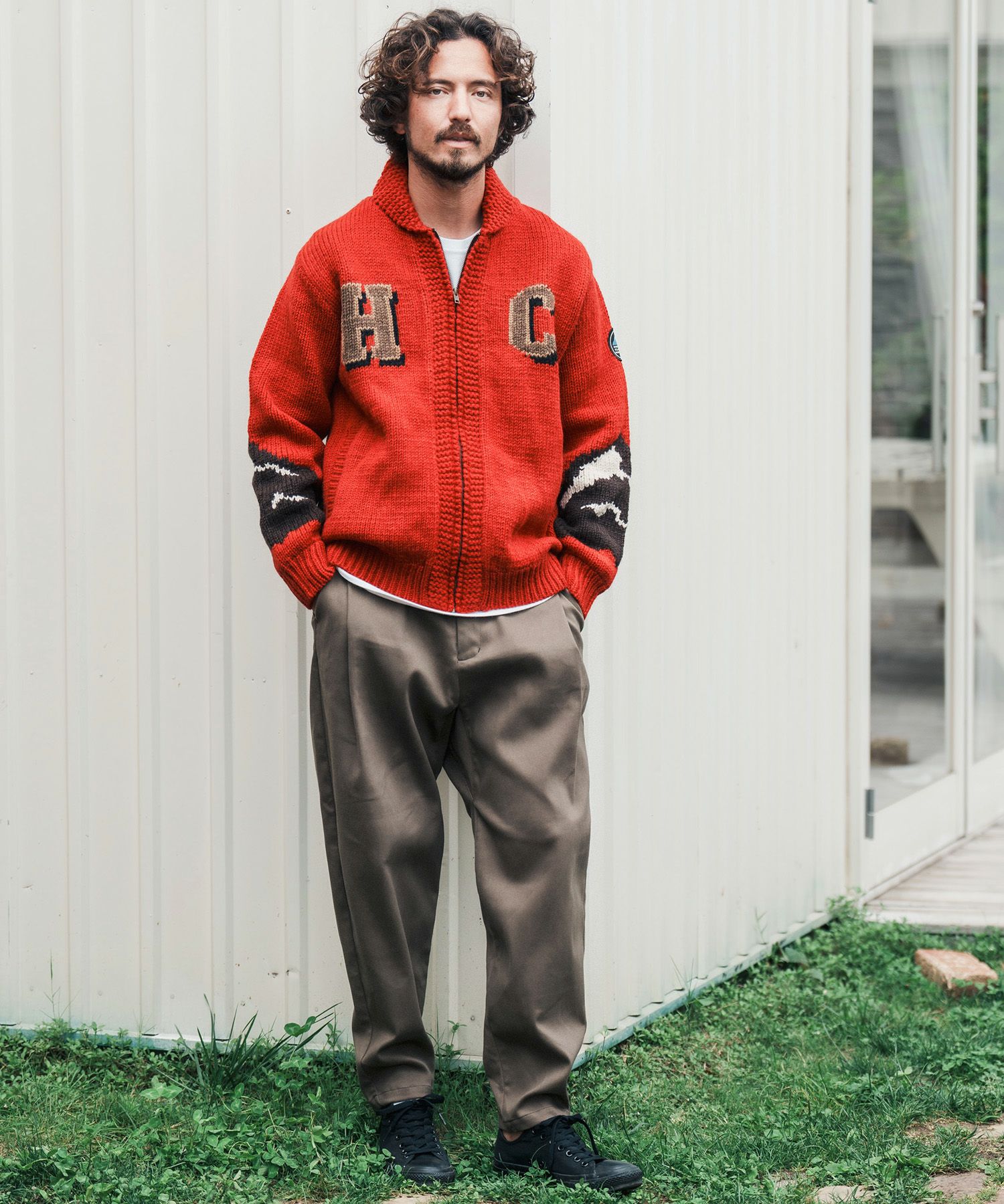 50%OFF【CAMBIO(カンビオ)】【HIMALAYAN CLIMBERS HAND-KNIT別注