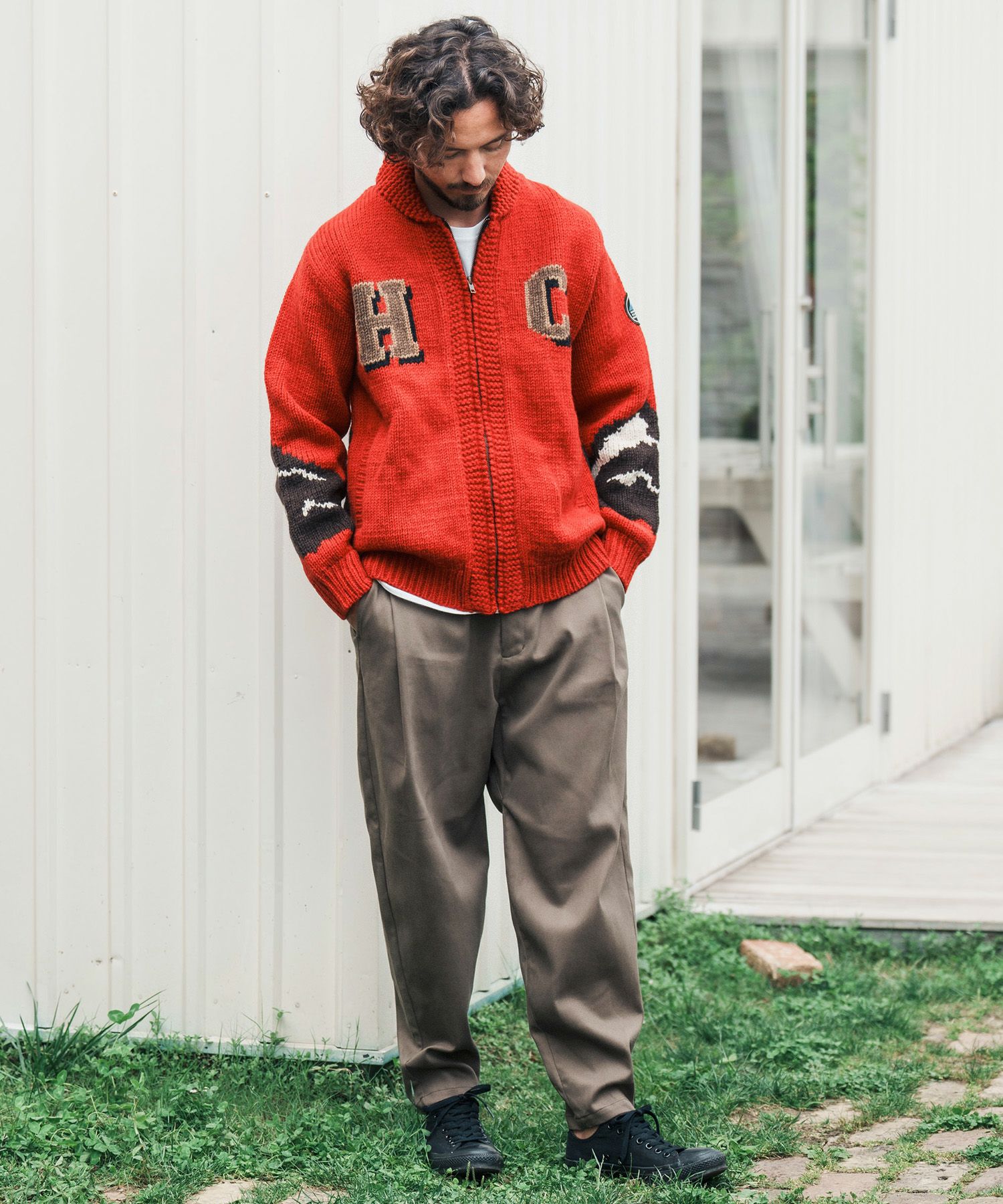 50%OFF【CAMBIO(カンビオ)】【HIMALAYAN CLIMBERS HAND-KNIT別注