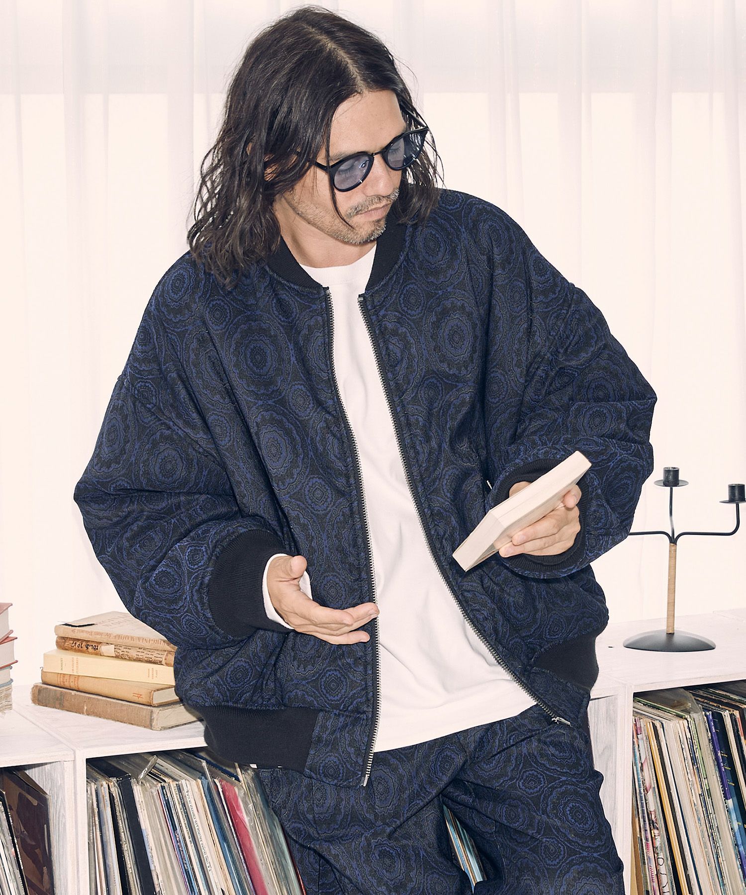 30%OFF【ADAM PATEK(アダムパテック)】looose reversible blouson