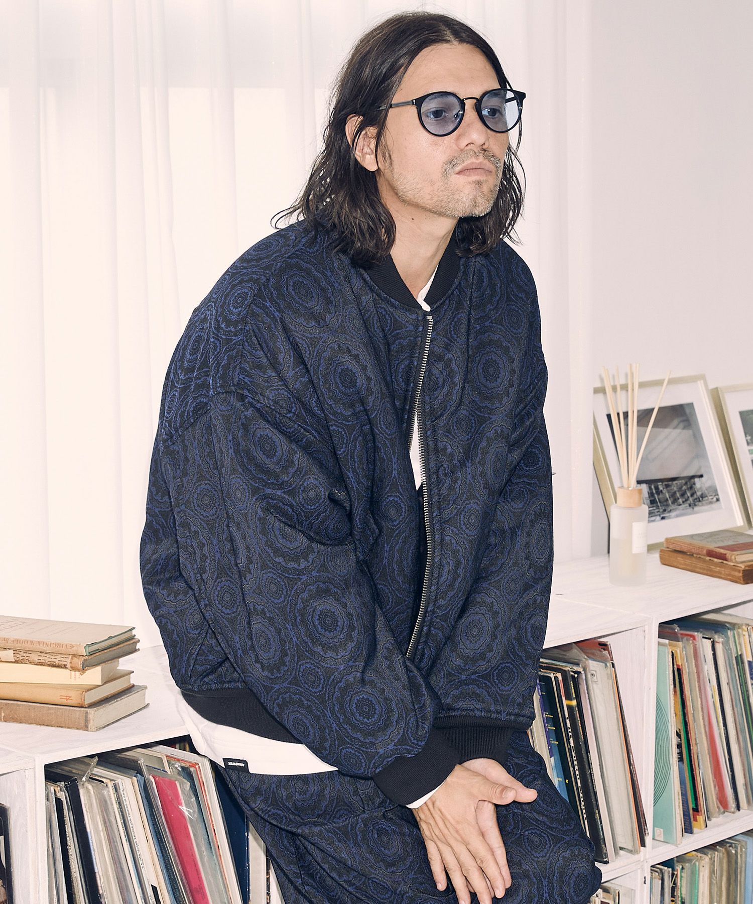 30%OFF【ADAM PATEK(アダムパテック)】looose reversible blouson