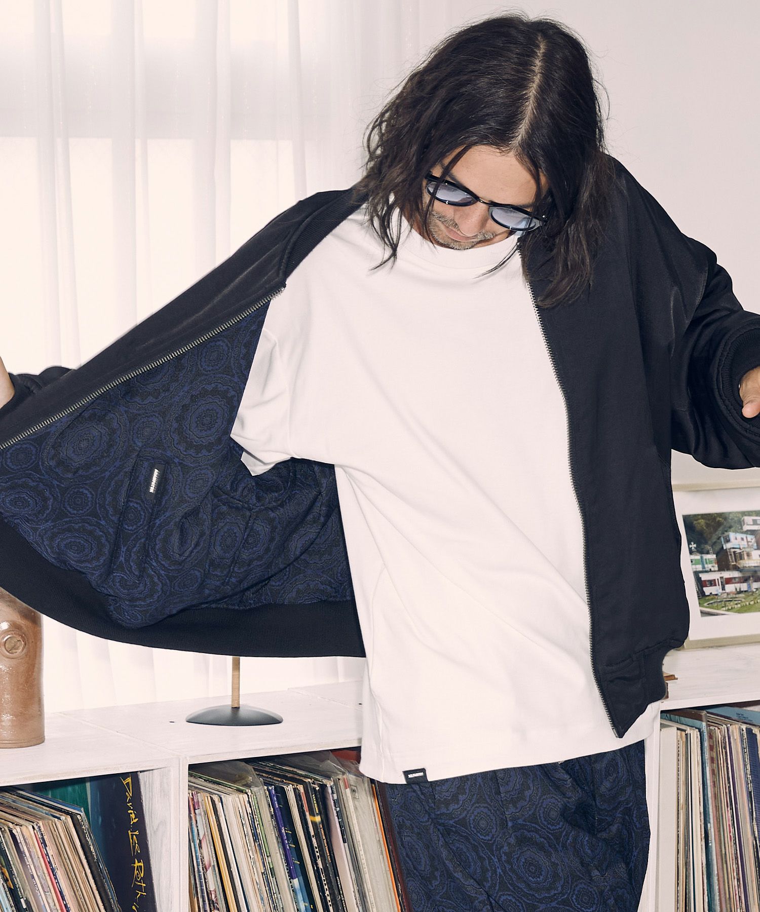 30%OFF【ADAM PATEK(アダムパテック)】looose reversible blouson