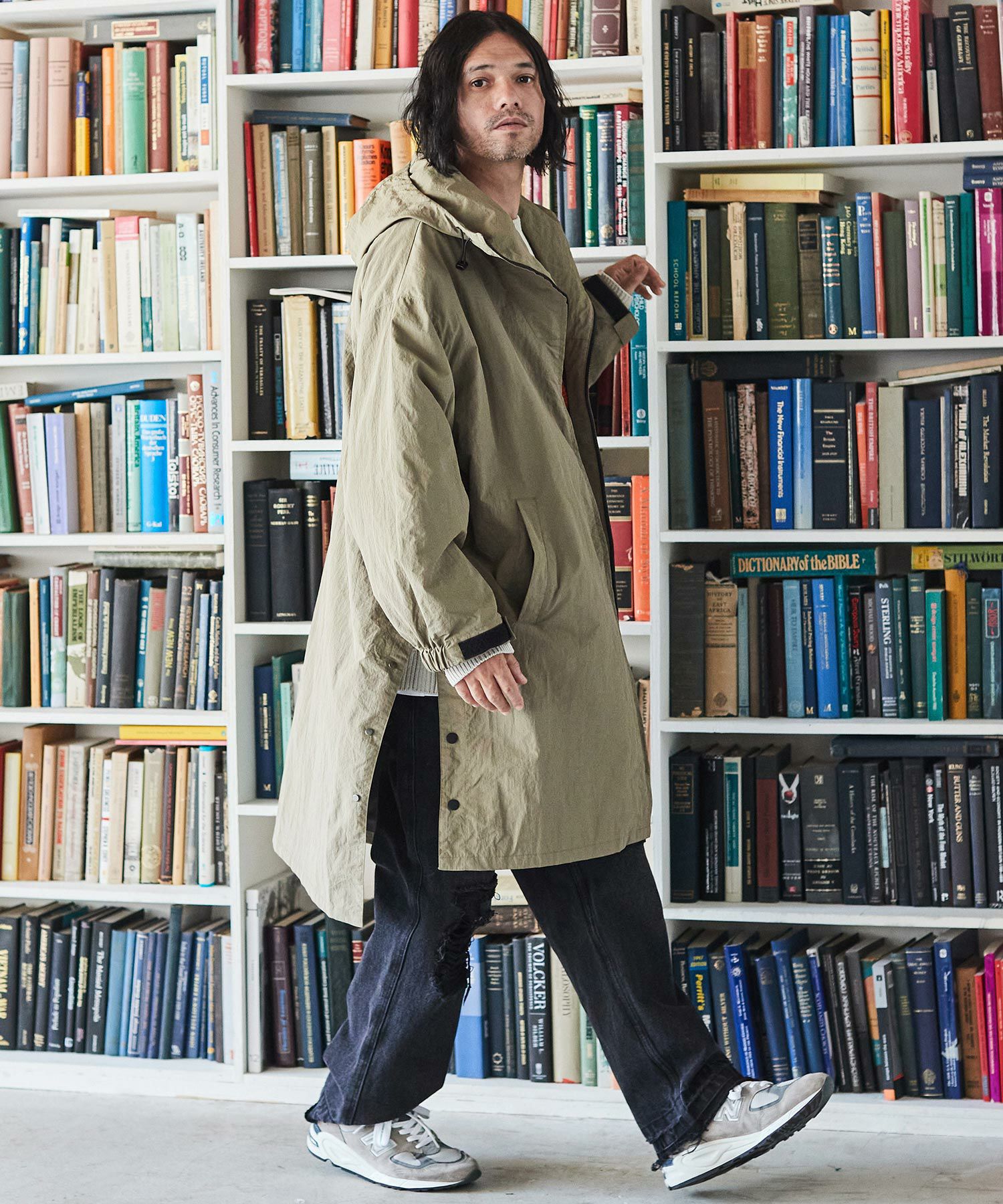 30%OFF【ADAM PATEK(アダムパテック)】looose hooded coat コート