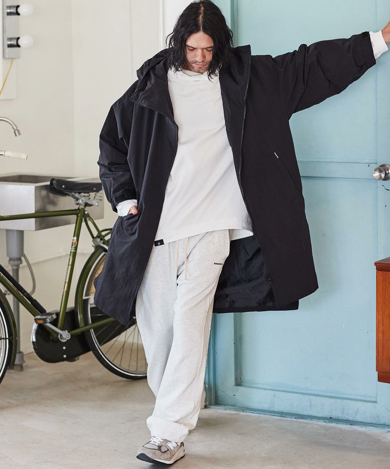 20%OFF【ADAM PATEK(アダムパテック)】looose hooded coat コート 