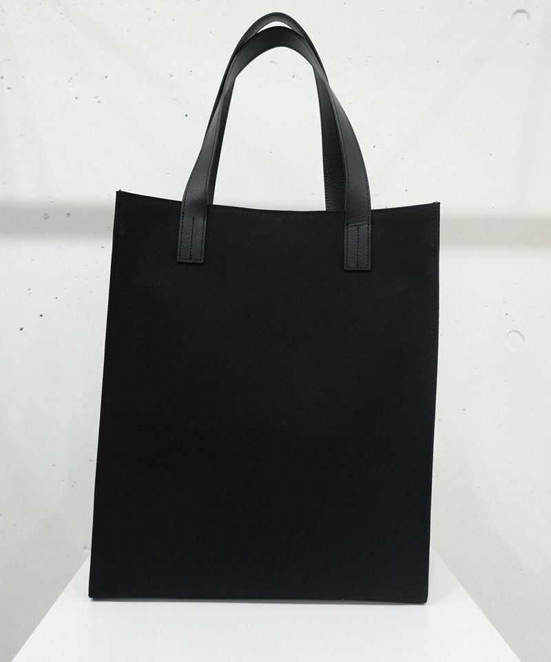 50%OFF【CULLNI(クルニ)】Leather Pocket Canvas Tote トートバッグ(BG