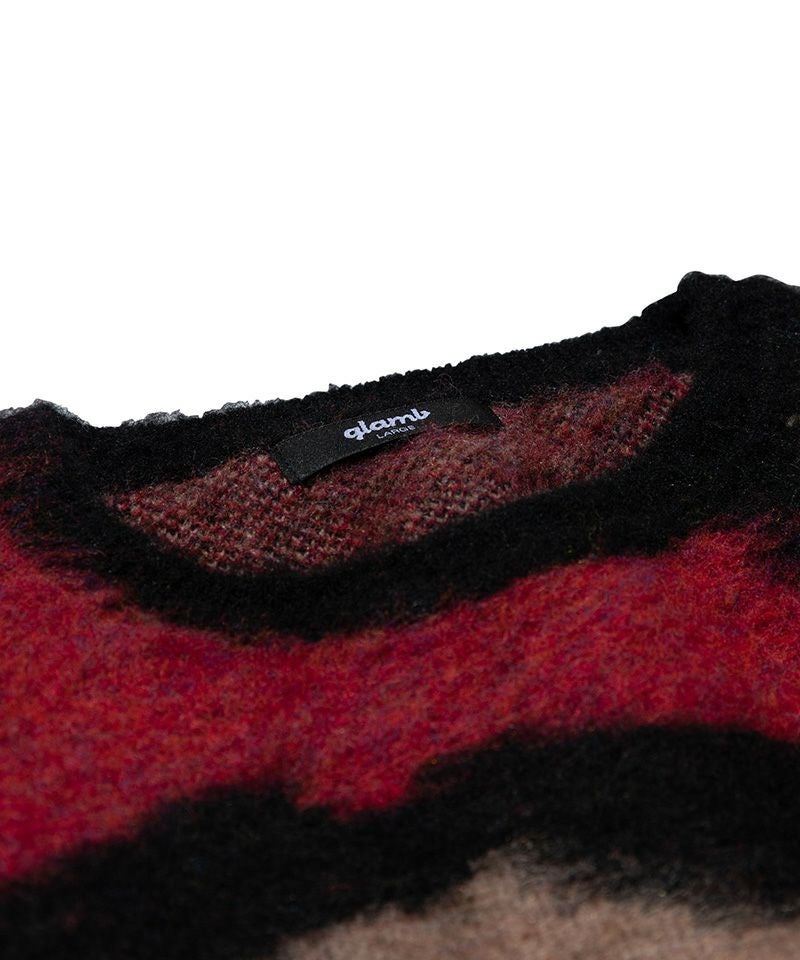 60%OFF【glamb(グラム)】Big Leopard Knit ビッグレオパードニット