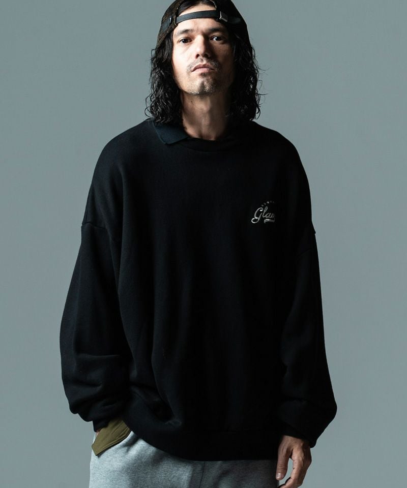 60%OFF【glamb(グラム)】Prep Collar Sweat スウェット プレップカラー