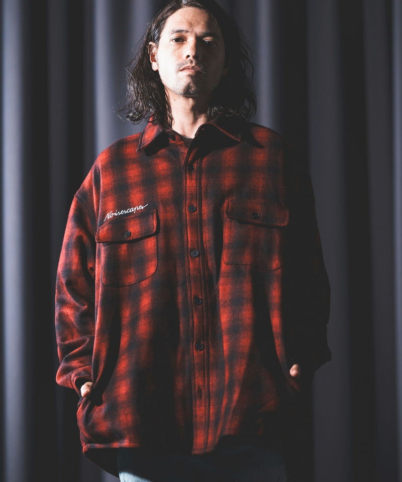 70%OFF【NOISESCAPE(ノイズスケープ)】Plaid CPO(Chief petty OFFicer 