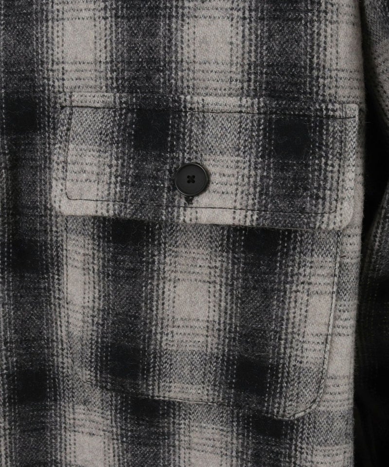 70%OFF【NOISESCAPE(ノイズスケープ)】Plaid CPO(Chief petty OFFicer 